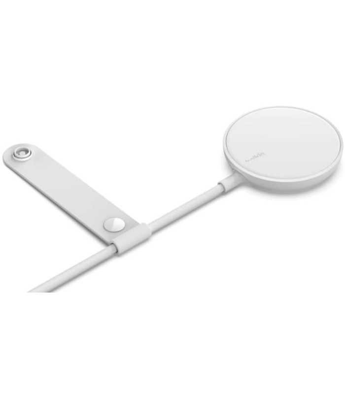 شارژر بی‌سیم مگ‌سیف بلیکن Belkin Boost Charge Magnetic Portable - مدل WIA005 - سفید