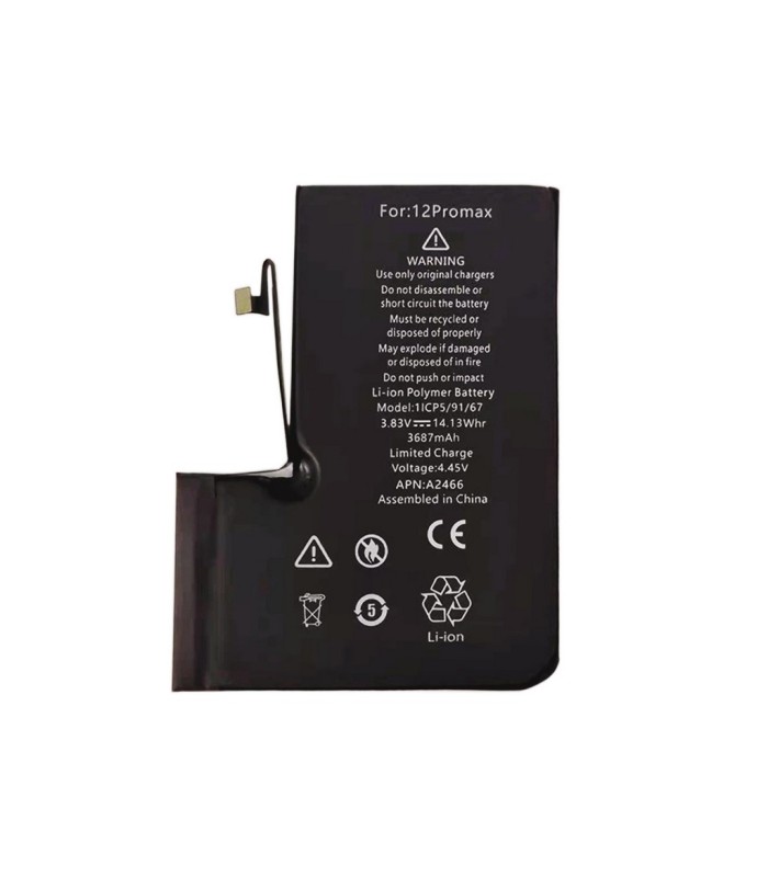 باتری آیفون ۱۲ پرو مکس-iPhone 12 Pro Max Replacement Battery-مشابه اصلی - همراه با تعویض