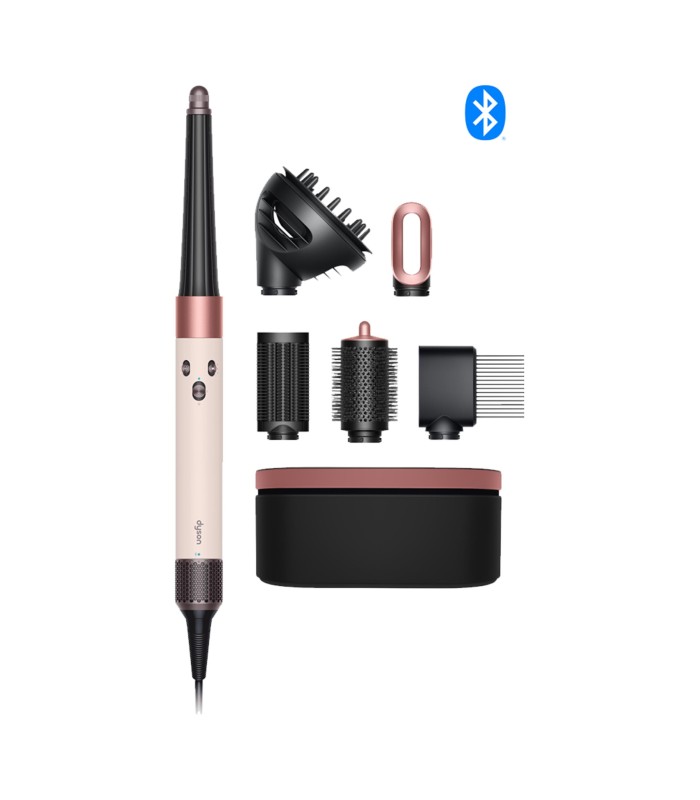 سشوار و حالت دهنده مو دایسون مدل Dyson Airwrap i.d. multi-styler and dryer Curly+Coily (سرامیک صورتی/رزگلد)