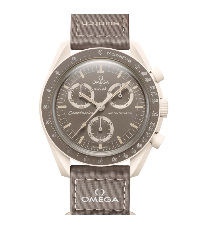 ساعت امگا سواچ مدل MISSION ON EARTH Desert Omega X Swatch SO33T103
