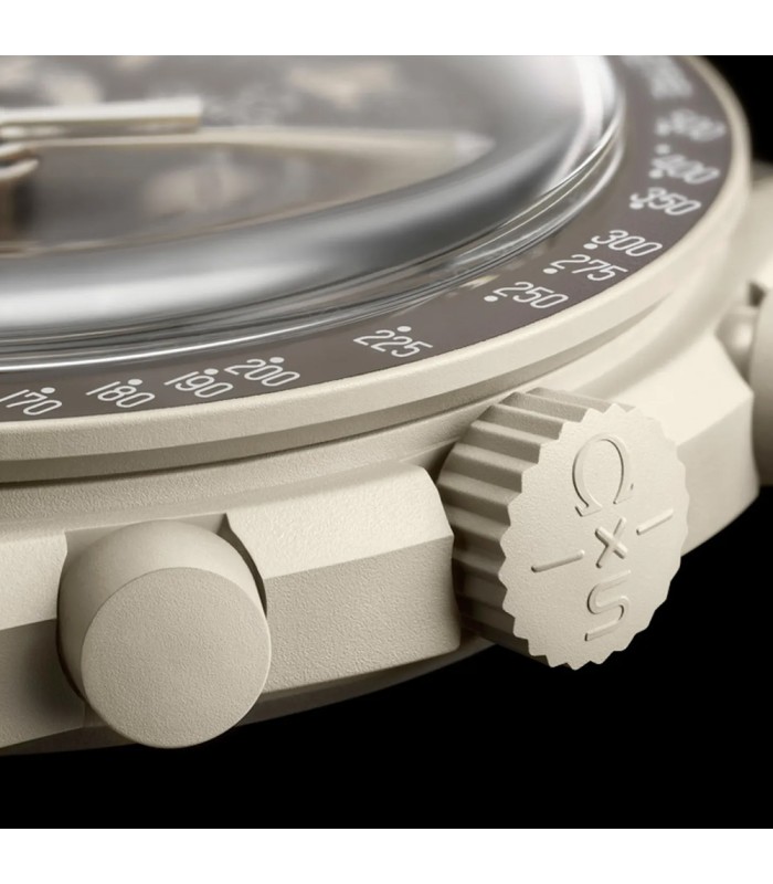 ساعت امگا سواچ مدل MISSION ON EARTH Desert Omega X Swatch SO33T103