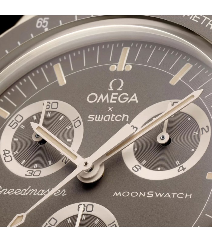 ساعت امگا سواچ مدل MISSION ON EARTH Desert Omega X Swatch SO33T103