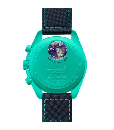 ساعت امگا سواچ مدل MISSION ON EARTH Polar Light Omega X Swatch SO33L103