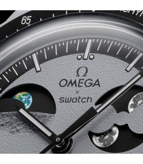 ساعت امگا سواچ مدل MISSION ON EARTHPHASE Omega X Swatch SO33M700
