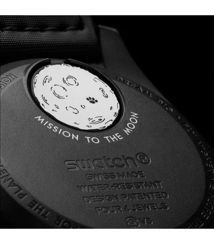 ساعت امگا سواچ مدل MISSION TO THE MOONPHASE Omega X Swatch SO33B700
