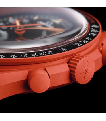 ساعت امگا سواچ مدل Omega X Swatch MISSION ON EARTH LAVA SO33O100