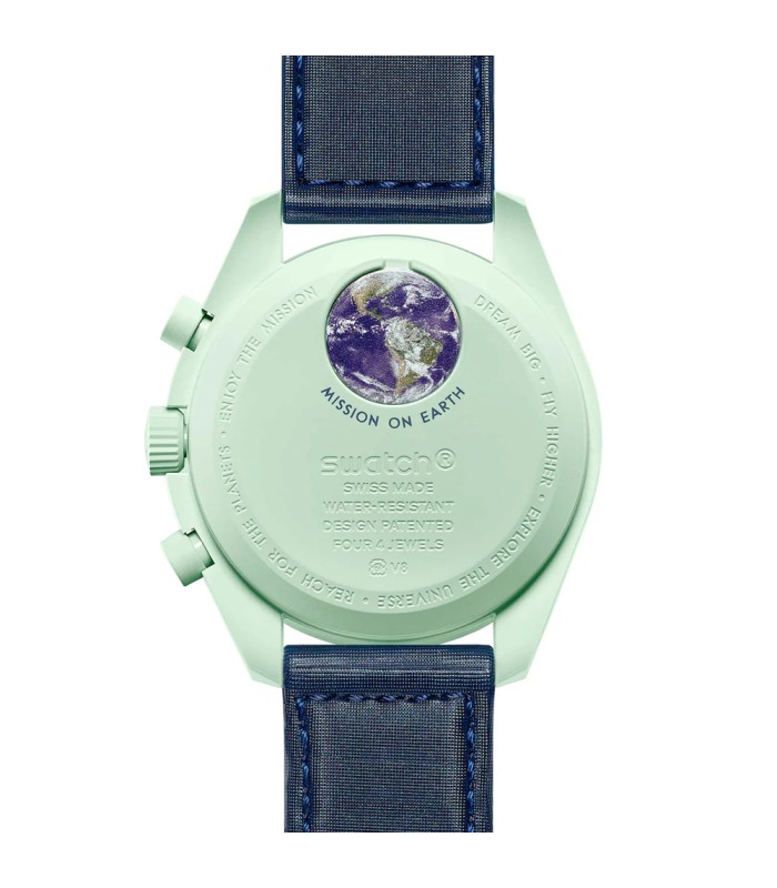 ساعت امگا سواچ مدل Omega X Swatch MISSION ON EARTH SO33G100