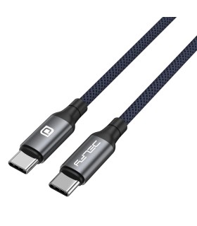 کابل شارژ سریع ۱.۲ متری دلفی ۲۴۰ وات - دو سر تایپ سی مدل Delfy Keraia USB-C to USB-C