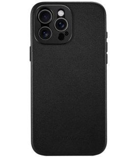 کیس چرم سندمارک مدل Sandmarc Pro Leather Case  - سازگار با آیفون ۱۵ پرومکس - رنگ مشکی