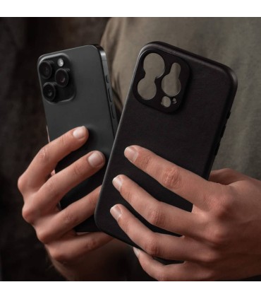 کیس چرم سندمارک مدل Sandmarc Pro Leather Case  - سازگار با آیفون ۱۵ پرومکس - رنگ مشکی