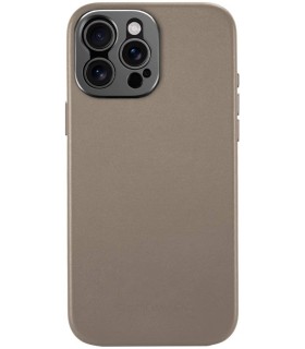 کیس چرم سندمارک مدل Sandmarc Pro Leather Case  - سازگار با آیفون ۱۵ پرومکس - رنگ شنی