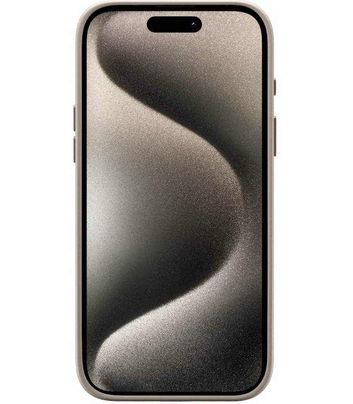 کیس چرم سندمارک مدل Sandmarc Pro Leather Case  - سازگار با آیفون ۱۵ پرومکس - رنگ شنی