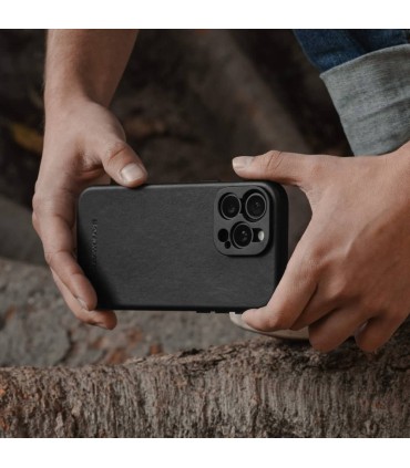 کیس چرم سندمارک مدل Sandmarc Pro Leather Case - سازگار با آیفون ۱۶ پرومکس - رنگ مشکی