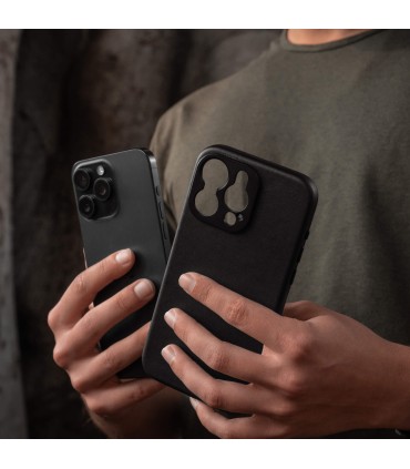 کیس چرم سندمارک مدل Sandmarc Pro Leather Case - سازگار با آیفون ۱۶ پرومکس - رنگ مشکی