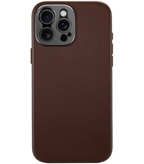 کیس چرم سندمارک مدل Sandmarc Pro Leather Case - سازگار با آیفون ۱۶ پرومکس - رنگ قهوه‌ای