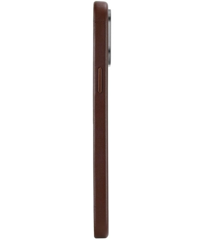 کیس چرم سندمارک مدل Sandmarc Pro Leather Case  - سازگار با آیفون ۱۴ پرومکس - رنگ قهوه‌ای