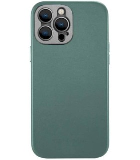 کیس چرم سندمارک مدل Sandmarc Pro Leather Case - سازگار با آیفون ۱۴ پرو - رنگ سبز