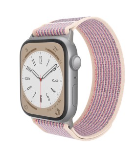 بند اپل واچ جی سی پال مدل JCPAL FlexLoop | رنگ صورتی سازگار با ۴۴-۴۵-۴۶-۴۹ میلی‌متری