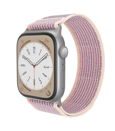 بند اپل واچ جی سی پال مدل JCPAL FlexLoop | رنگ صورتی سازگار با ۴۴-۴۵-۴۶-۴۹ میلی‌متری