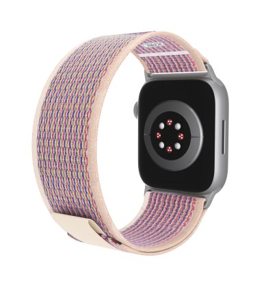 بند اپل واچ جی سی پال مدل JCPAL FlexLoop | رنگ صورتی سازگار با ۴۴-۴۵-۴۶-۴۹ میلی‌متری