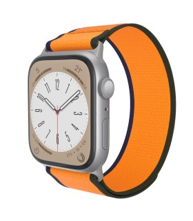 بند اپل واچ جی سی پال مدل JCPAL FlexLoop | رنگ نارنجی/سبز سازگار با ۴۴-۴۵-۴۶-۴۹ میلی‌متری