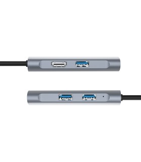 هاب ۵ پورت جی سی پال مدل JCPAL USB-C Linx 5-Port Hub