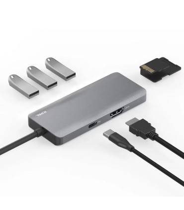 هاب ۷ پورت جی سی پال مدل JCPAL Linx USB-C 7-Port Hub