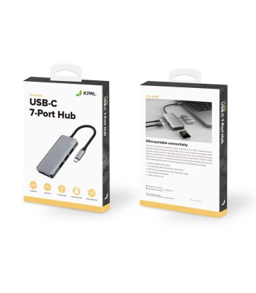 هاب ۷ پورت جی سی پال مدل JCPAL Linx USB-C 7-Port Hub