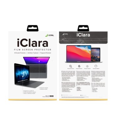 محافظ نمایشگر مک بوک جی سی پال مدل JCPAL iClara Film مناسب Macbook Air M2-M4 مدل ۱۵ اینچی (2022-2025)