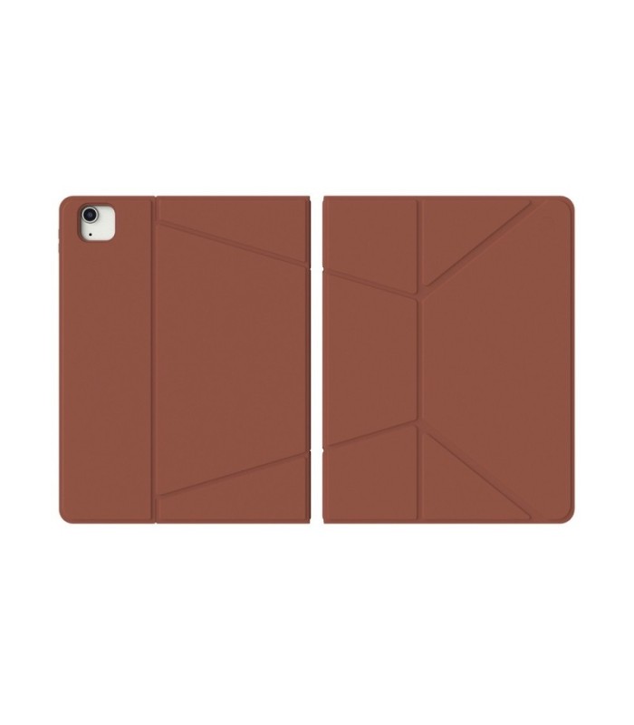 کیس استنددار آیپد پرو جی سی پال مدل JCPAL SlimFlex Folio Case مناسب آیپد پرو M4 ۱۱ اینچی- قهوه‌ای/خاکستری