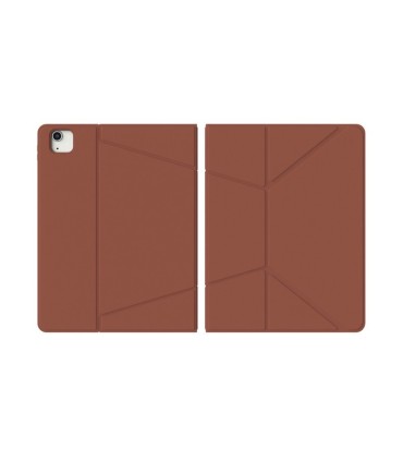 کیس استنددار آیپد پرو جی سی پال مدل JCPAL SlimFlex Folio Case مناسب آیپد پرو M4 ۱۱ اینچی- قهوه‌ای/خاکستری