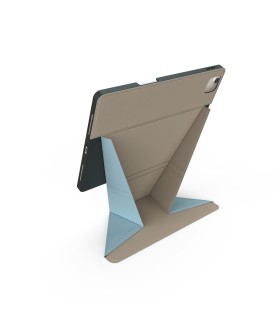 کیس استنددار آیپد پرو جی سی پال مدل JCPAL SlimFlex Folio Case مناسب آیپد پرو M4 ۱۱ اینچی- خاکی/آبی