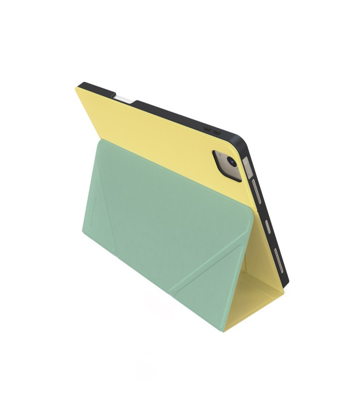 کیس استنددار آیپد پرو جی سی پال مدل JCPAL SlimFlex Folio Case مناسب آیپد پرو M4 ۱۱ اینچی- زرد/سبز