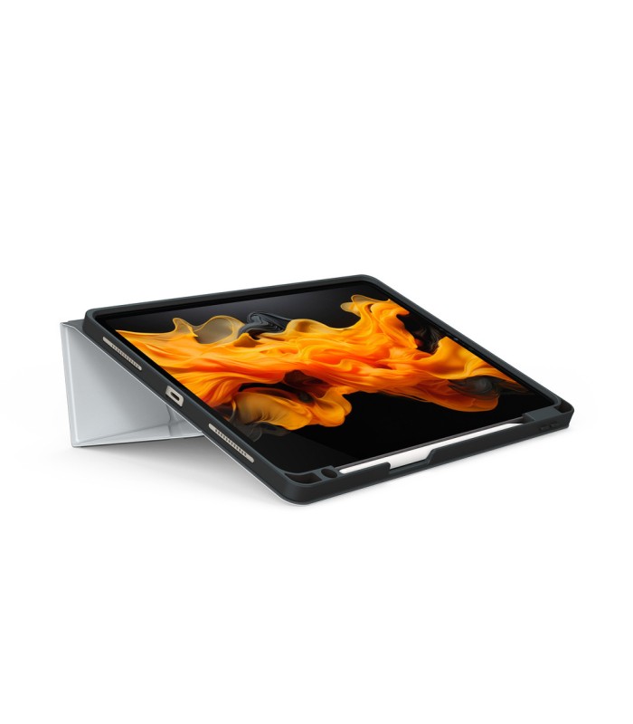 کیس استنددار آیپد پرو جی سی پال مدل JCPAL SlimFlex Folio Case مناسب آیپد پرو M4 ۱۱ اینچی- طوسی روشن/مشکی
