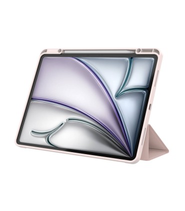 کیس آیپد ایر جی سی پال مدل JCPAL DuraPro مناسب آیپد ایر M2/M3 ۱۳ اینچی و آیپد پرو ۱۲.۹ اینچی M1/M2- صورتی