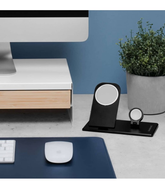 پایه شارژسندمارک مدل Sandmarc Flex Dock – MagSafe & Apple Watch