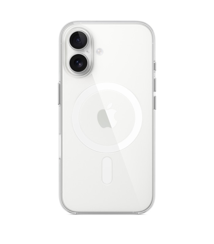 قاب شفاف مگ‌‌سیف اپل مناسب برای آیفون ۱۶-اورجینال iPhone 16 Clear Case MagSafe