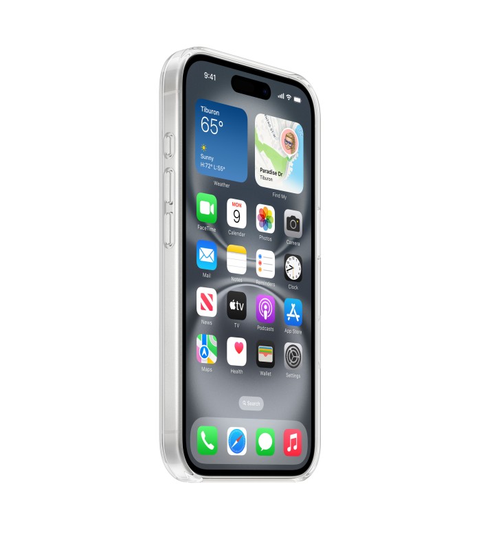 قاب شفاف مگ‌‌سیف اپل مناسب برای آیفون ۱۶-اورجینال iPhone 16 Clear Case MagSafe