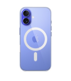 قاب شفاف مگ‌‌سیف اپل مناسب برای آیفون ۱۶-اورجینال iPhone 16 Clear Case MagSafe