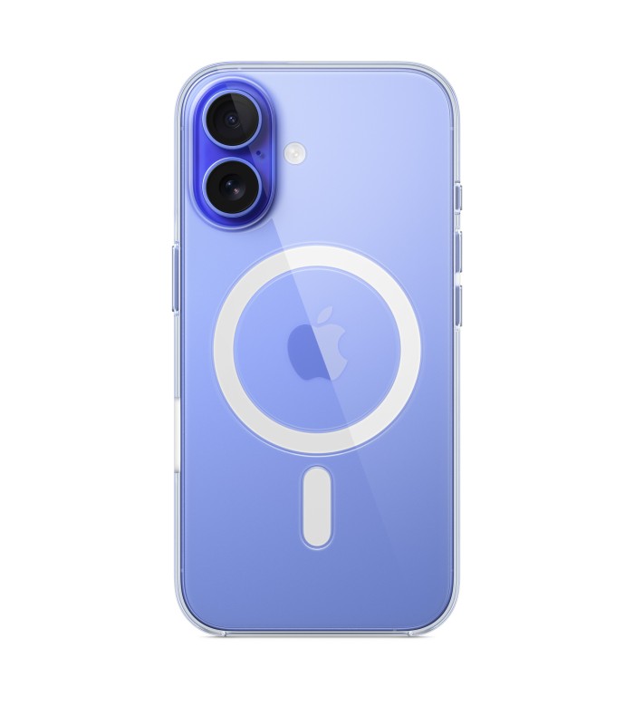 قاب شفاف مگ‌‌سیف اپل مناسب برای آیفون ۱۶-اورجینال iPhone 16 Clear Case MagSafe