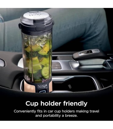 مخلوط کن شارژی نینجا مدل Ninja Blast Portable Blender - BC151EU | رنگ طلایی