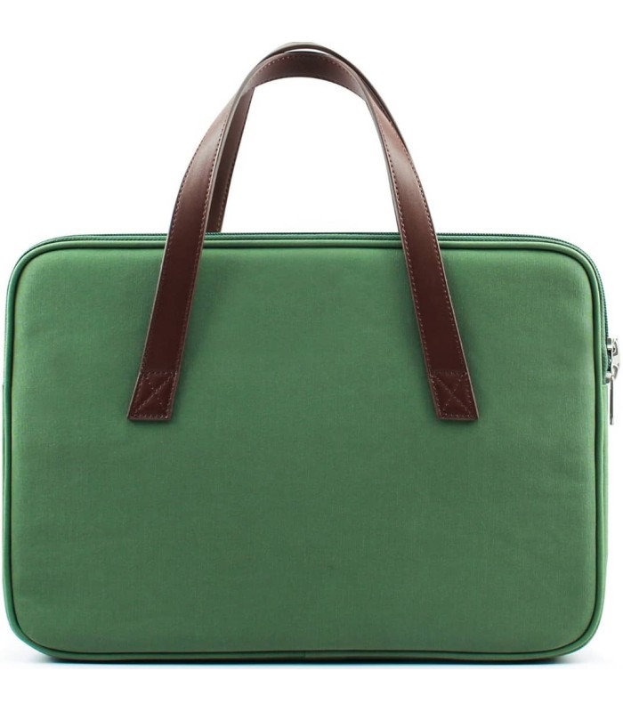 کیف مک‌بوک ۱۳و۱۴ اینچی جی سی پال مدل JCPAL Milan Briefcase Sleeve - سبز‌تیره