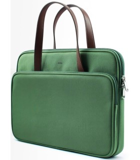 کیف مک‌بوک ۱۳و۱۴ اینچی جی سی پال مدل JCPAL Milan Briefcase Sleeve - سبز‌تیره