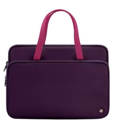 کیف مک‌بوک ۱۳و۱۴ اینچی جی سی پال مدل JCPAL Milan Briefcase Sleeve - بنفش