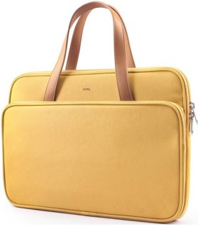 کیف مک‌بوک ۱۵و۱۶ اینچی جی سی پال مدل JCPAL Milan Briefcase Sleeve - قهوه‌ای روشن