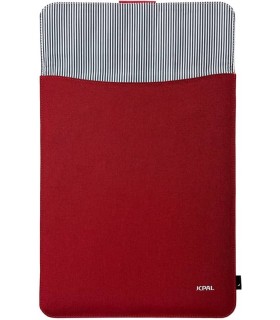 کیف لپ‌تاپ ۱۳و۱۴ اینچی جی سی پال مدل JCPAL Fraser Slim Pack Sleeve - قرمز