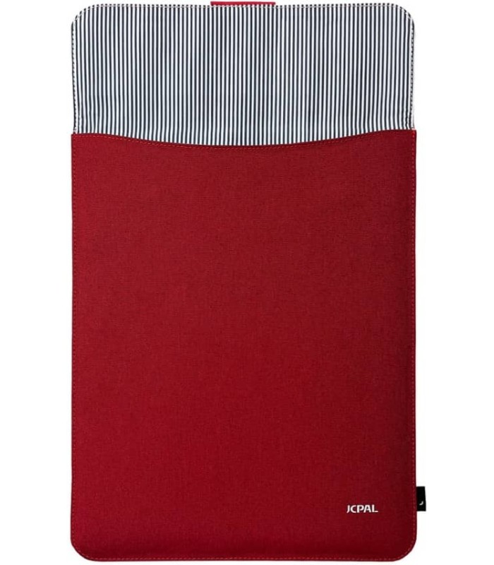کیف لپ‌تاپ ۱۳و۱۴ اینچی جی سی پال مدل JCPAL Fraser Slim Pack Sleeve - قرمز