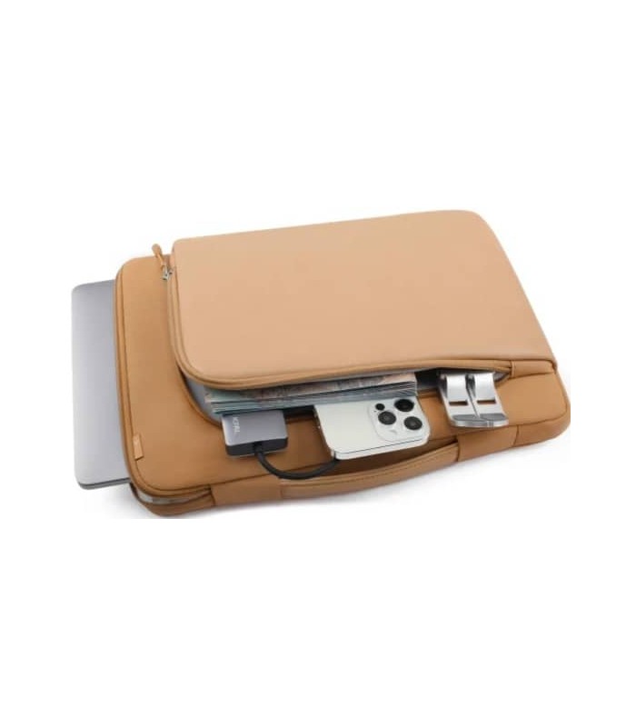 کیف لپ‌تاپ ۱۳و۱۴ اینچی جی سی پال مدل JCPAL Calli Commuter Sleeve - قهوه‌ای