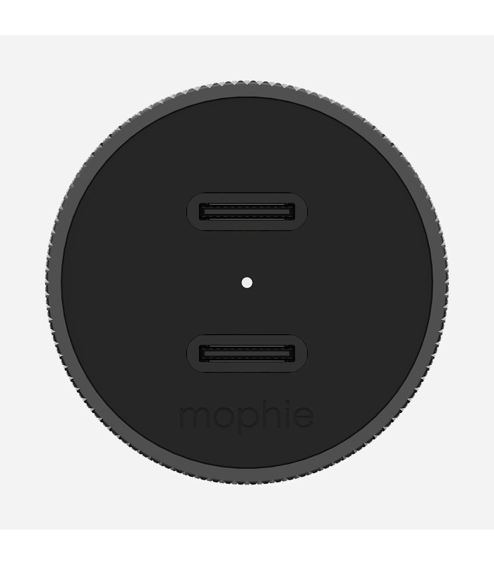 شارژر فندکی خودرو ۴۰ وات موفی مدل mophie 40W Dual Port USB-C Car Adapter