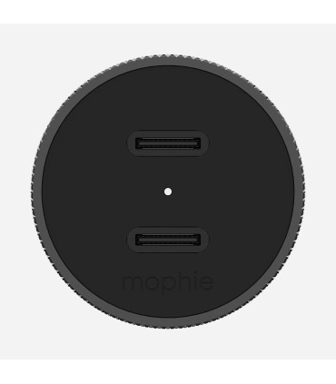 شارژر فندکی خودرو ۴۰ وات موفی مدل mophie 40W Dual Port USB-C Car Adapter
